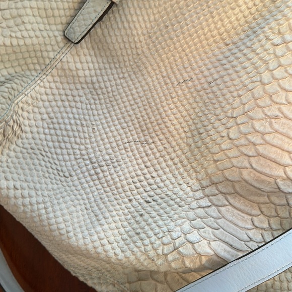 Early 2000s Coach Pale Blue Tote Bag - Picture 6 of 12